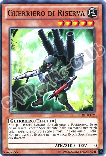 BP01-IT159 Guerriero di Riserva comune Unlimited (IT) -NEAR MINT-