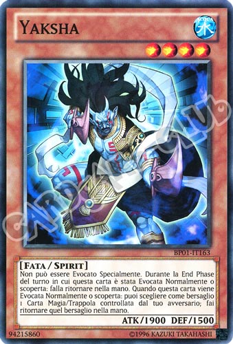 BP01-IT163 Yaksha comune Unlimited (IT) -NEAR MINT-