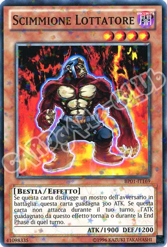 BP01-IT169 Scimmione Lottatore comune starfoil Unlimited (IT) -NEAR MINT-