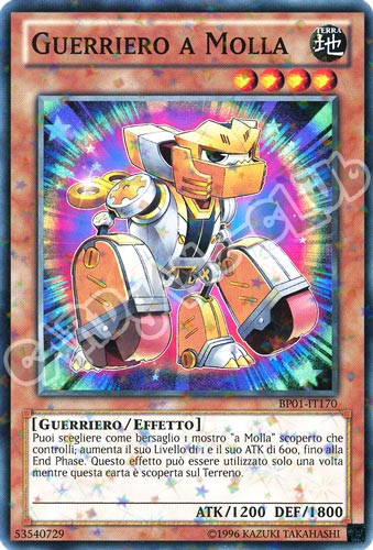 BP01-IT170 Guerriero a Molla comune starfoil Unlimited (IT) -NEAR MINT-