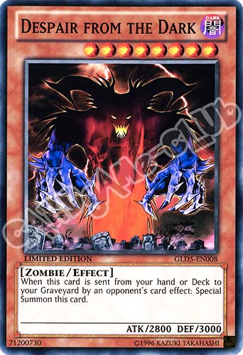 GLD5-EN008 Despair from the Dark comune Limited Edition (EN) -NEAR MINT-