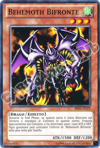 BP01-IT179 Behemoth Bifronte comune Unlimited (IT) -NEAR MINT-