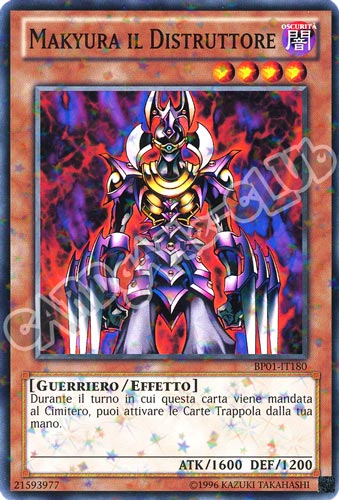 BP01-IT180 Makyura il Distruttore comune starfoil Unlimited (IT) -NEAR MINT-