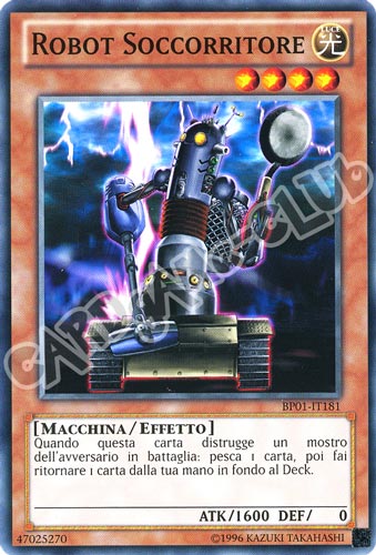 BP01-IT181 Robot Soccorritore comune Unlimited (IT) -NEAR MINT-