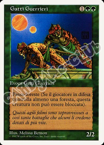 Gatti Guerrieri comune (IT) -NEAR MINT-