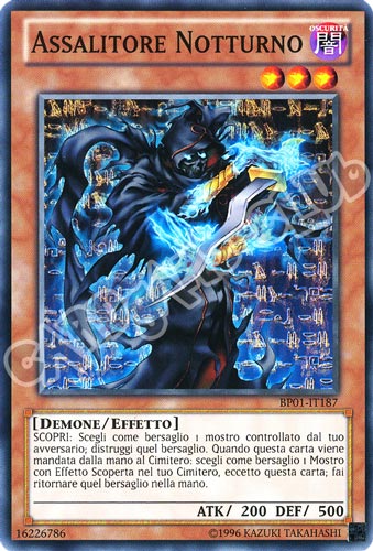 BP01-IT187 Assalitore Notturno comune Unlimited (IT) -PLAYED-