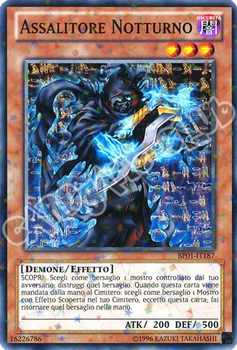 BP01-IT187 Assalitore Notturno comune starfoil Unlimited (IT) -NEAR MINT-