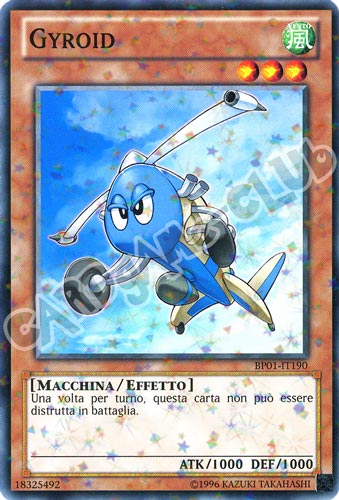 BP01-IT190 Gyroid comune starfoil Unlimited (IT) -NEAR MINT-