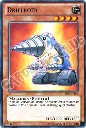 BP01-IT191 Drillroid comune Unlimited (IT) -NEAR MINT-
