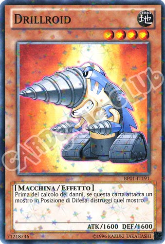 BP01-IT191 Drillroid comune starfoil Unlimited (IT) -NEAR MINT-