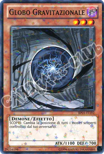 BP01-IT192 Globo Gravitazionale comune starfoil Unlimited (IT) -NEAR MINT-