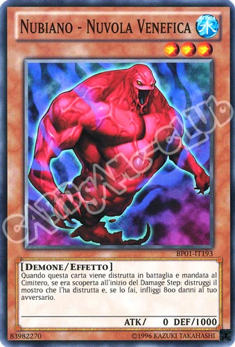 BP01-IT193 Nubiano- Nuvola Venefica comune Unlimited (IT) -NEAR MINT-