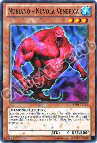 BP01-IT193 Nubiano- Nuvola Venefica comune starfoil Unlimited (IT)  -PLAYED-