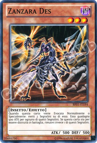 BP01-IT194 Zanzara Des comune Unlimited (IT) -NEAR MINT-