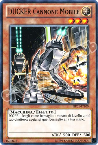 BP01-IT200 Ducker Cannone Mobile comune Unlimited (IT)  -GOOD-