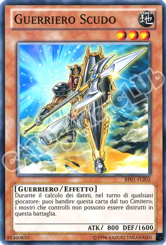 BP01-IT202 Guerriero Scudo comune Unlimited (IT) -NEAR MINT-