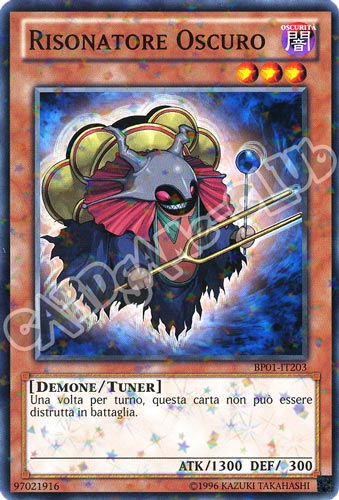 BP01-IT203 Risonatore Oscuro comune starfoil Unlimited (IT)  -GOOD-