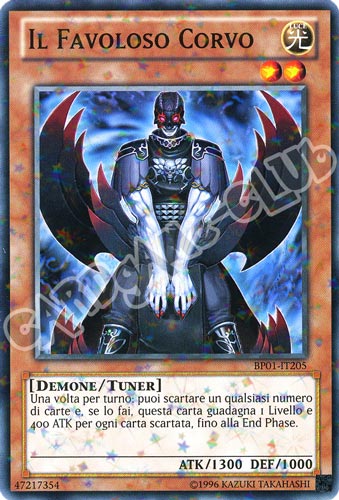 BP01-IT205 Il Favoloso Corvo comune starfoil Unlimited (IT) -NEAR MINT-