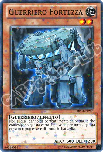 BP01-IT206 Guerriero Fortezza comune starfoil Unlimited (IT)  -PLAYED-