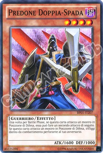BP01-IT207 Predone Doppia -Spada comune Unlimited (IT) -NEAR MINT-