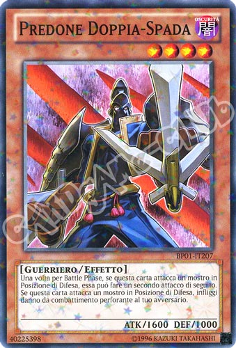 BP01-IT207 Predone Doppia -Spada comune starfoil Unlimited (IT)  -GOOD-