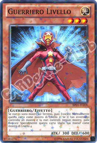 BP01-IT208 Guerriero Livello comune starfoil Unlimited (IT)  -PLAYED-