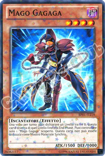 BP01-IT218 Mago Gagaga comune starfoil Unlimited (IT) -GOOD-