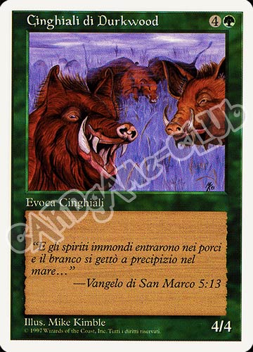 Cinghiali di Durkwood comune (IT) -NEAR MINT-