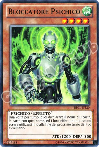 BP01-IT220 Bloccatore Psichico comune Unlimited (IT) -NEAR MINT-