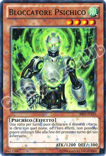 BP01-IT220 Bloccatore Psichico comune starfoil Unlimited (IT)  -GOOD-