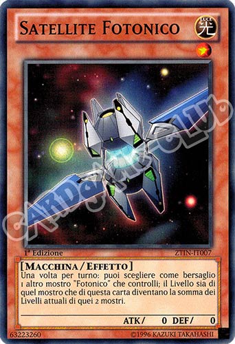 ZTIN-IT007 Satellite Fotonico super rara 1a Edizione (IT) -NEAR MINT-