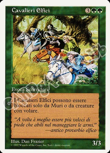 Cavalieri Elfici non comune (IT) -NEAR MINT-