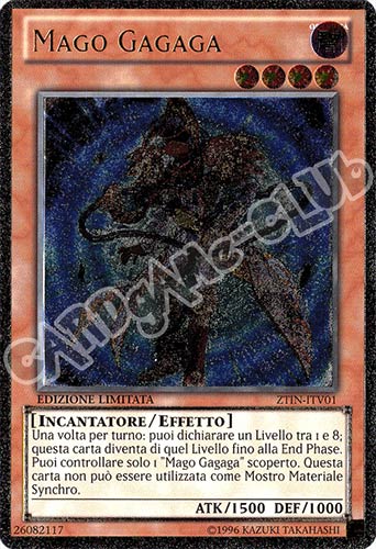 ZTIN-ITV01 Mago Gagaga ultimate Edizione Limitata (IT)  -GOOD-