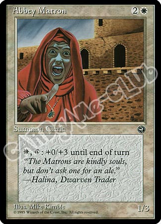 Abbey Matron comune (EN) -NEAR MINT-