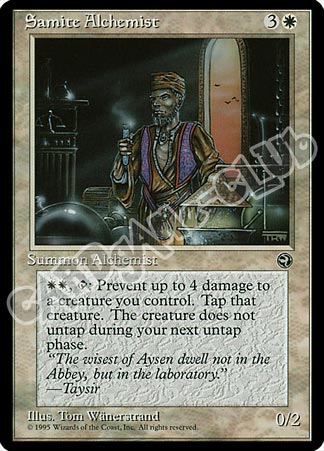 Samite Alchemist comune (EN) -NEAR MINT-