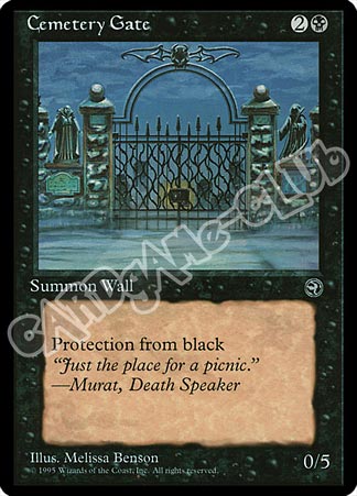 Cemetery Gate comune (EN) -NEAR MINT-
