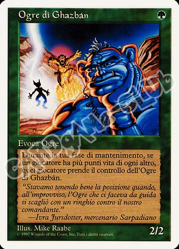 Ogre di Ghazban comune (IT) -NEAR MINT-