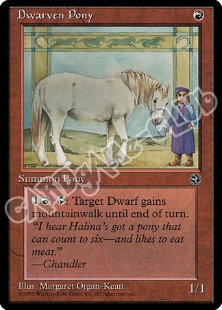 Dwarven Pony rara (EN) -NEAR MINT-