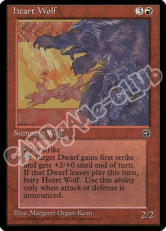 Heart Wolf rara (EN) -NEAR MINT-