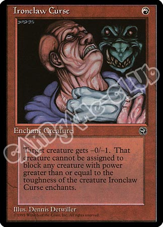 Ironclaw Curse rara (EN) -NEAR MINT-