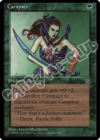 Carapace comune (EN) -NEAR MINT-