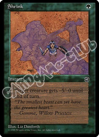Shrink comune (EN) -NEAR MINT-