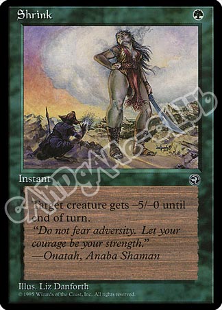 Shrink comune (EN) -NEAR MINT-