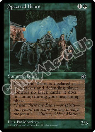 Spectral Bears non comune (EN) -NEAR MINT-