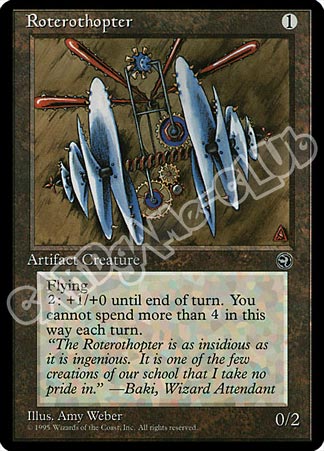 Roterothopter comune (EN) -NEAR MINT-