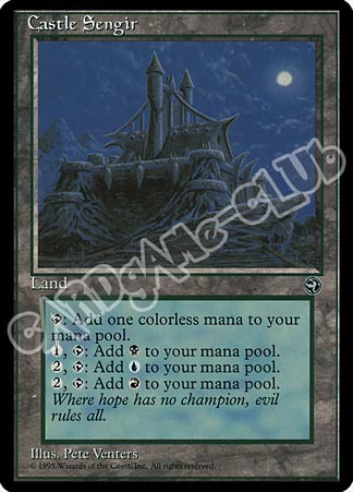 Castle Sengir non comune (EN) -NEAR MINT-