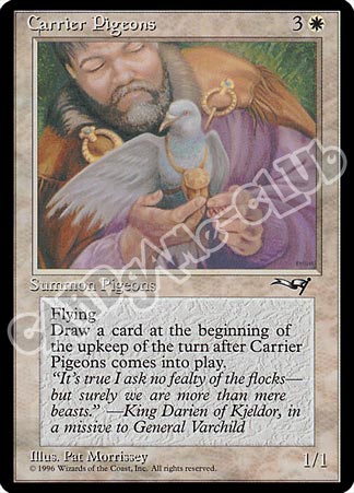 Carrier Pigeons comune (EN) -NEAR MINT-