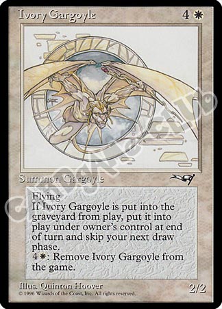 Ivory Gargoyle rara (EN) -NEAR MINT-