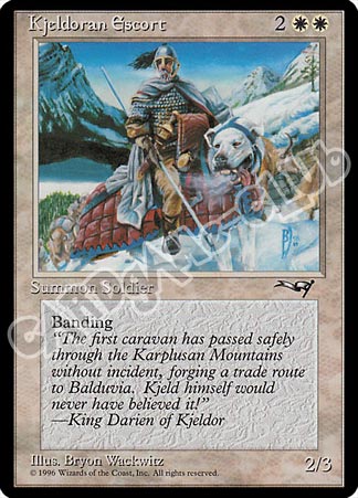 Kjeldoran Escort comune (EN) -NEAR MINT-