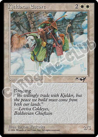 Kjeldoran Escort comune (EN) -NEAR MINT-